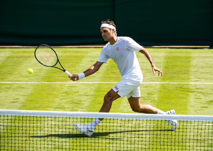 ROGER FEDERER (SUI)TENNIS - THE CHAMPIONSHIPS - WIMBLEDON - ALL ENGLAND LAWN TENNIS AND CROQUET CLUB - ATP - WTA - ITF - WIMBLEDON - SW19 - LONDON - GREAT BRITAIN - 2019