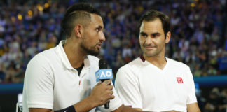 Nick Kyrgios Tips Federer To Make Final at Australian Open 2020