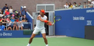 Rafael Nadal Forehand Slow Motion