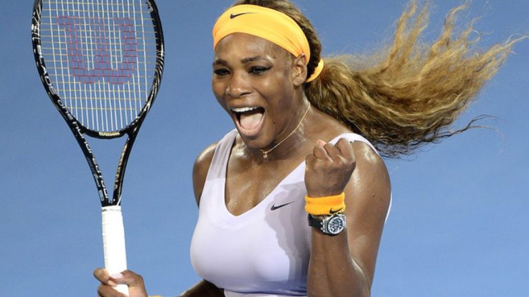 Serena Williams earns first singles win in 14 months