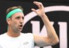 Tennys Sandgren defaulted for hitting line judge