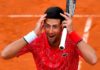 Djokovic gets obscenity warning during win over Ruud