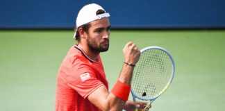 Berrettini super-fan finds a way to cheer at fan-less US Open