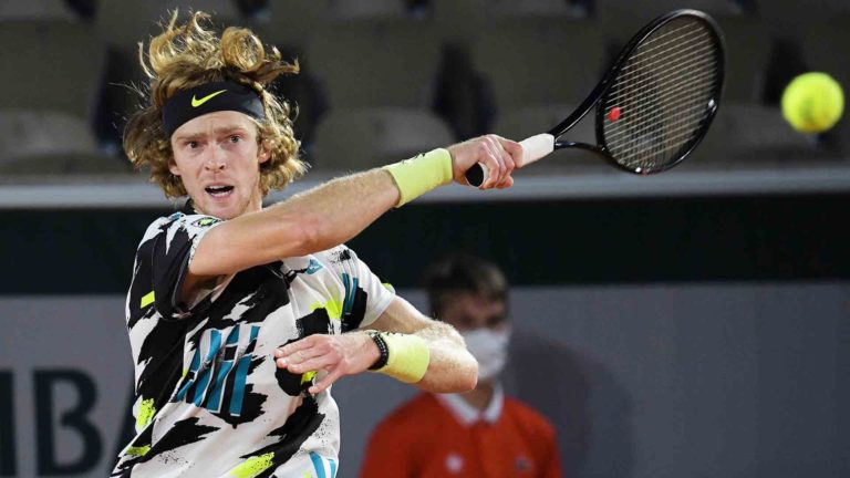 Rublev overcomes personal tragedy to win fourth title