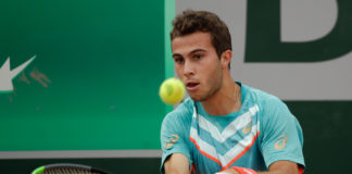 20-year-old home hope Gaston stuns Wawrinka