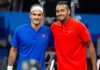 Nick Kyrgios compares Roger Federer to Michael Jordan