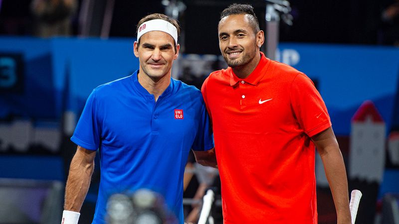 Palacio la licenciatura músico Nick Kyrgios compares Roger Federer to Michael Jordan - Kyrgios - Love  Tennis