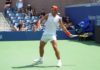 Rafael Nadal forehand buggy whip in slow motion