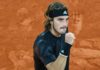 Stefanos Tsitsipas soars into semi-finals