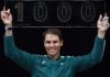 A 1000 splendid wins for Rafael Nadal