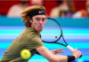 Red-hot Rublev clinches Tour-leading fifth title