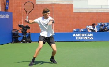 Andrey Rublev Forehand Slow Motion
