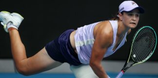 Ashleigh Barty out for a month with leg injury