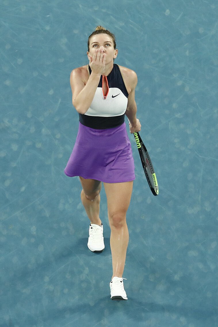 Halep Dress Roz Fashion statement: Who wore what at Australian Open? - Australian Open ...