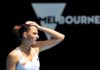 Karolina Pliskova clashes with umpire before defeat