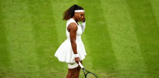 Teary exit for Serena Williams at Wimbledon