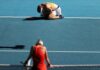 Alize Cornet overcomes brutal heat, Simona Halep