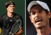 Andy Murray calls Alexander Zverev ‘dangerous, reckless’