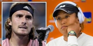 Naomi Osaka hits back at Stefanos Tsitsipas