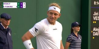 Wimbledon: Fokina run ends with point penalty on dramatic day