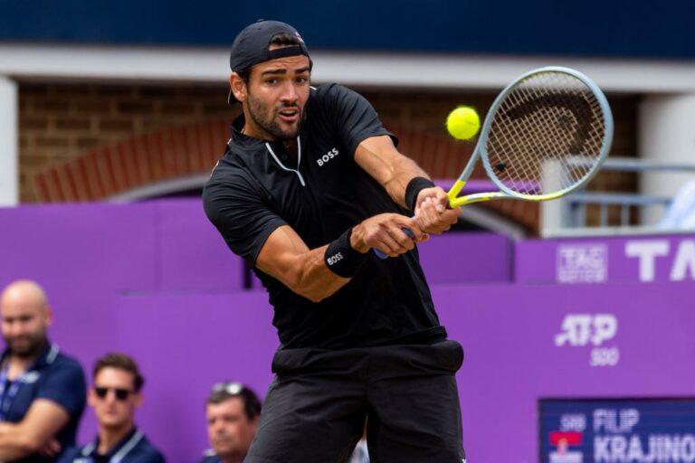 Matteo Berrettini: High-profile retirements hit Wimbledon