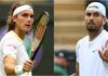 Nick Kyrgios takes a swipe at Stefanos Tsitsipas