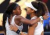 Coco Gauff beats Naomi Osaka in straight sets