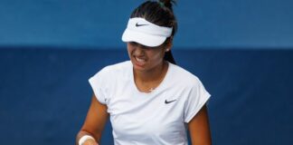 Emma Raducanu in tears during US Open practice