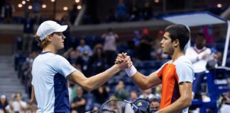 US Open: Carlos Alcaraz beats Jannik Sinner in late-night epic