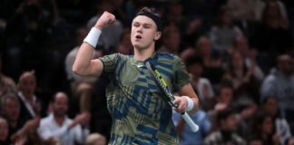 Holger Rune stuns Novak Djokovic for Paris Masters title